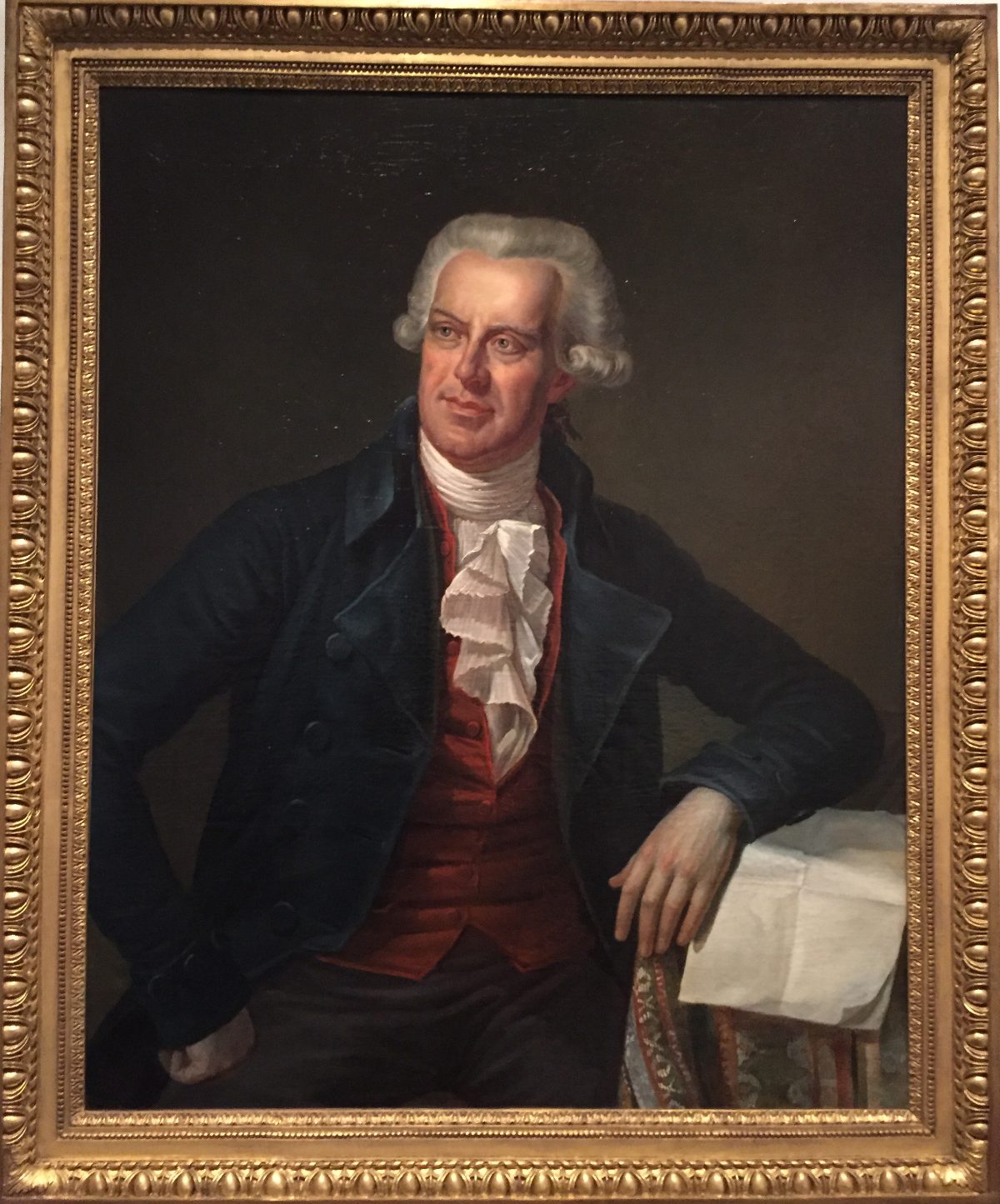 Portrait à l'huile de Pascal Paoli, général de la nation corse, conservé au musée de Bastia.